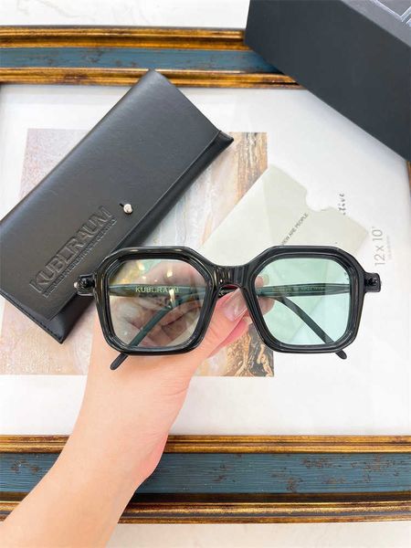 

Designer Kuboraum cool Super high quality luxury 2023 new with original box large frame kuboraum p9 polygonal for men and women can be matched with myopia