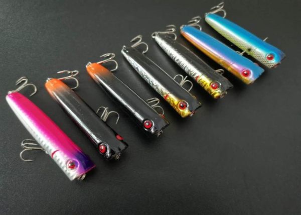 

whole lot 20 fishing lure fishing bait crankbait tackle popper hooks bass 115g85cm2931421