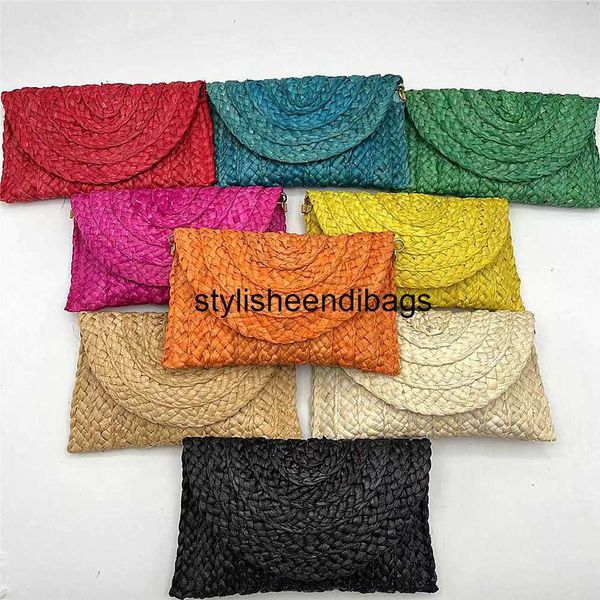 

stylisheendibags totes ladies straw clutch purses envelope woven wallets women daily money phone coin key bag coin purses summer beach bags