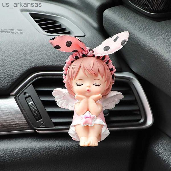 

car air freshener car air outlet aromatherapy auto girl decoration fragrance deodorization cute girl plastic ornaments car interior accessor