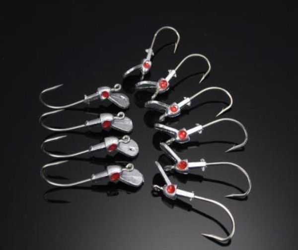 

20pcs fishing lure lead jigs hooks 3g0123456789101032488