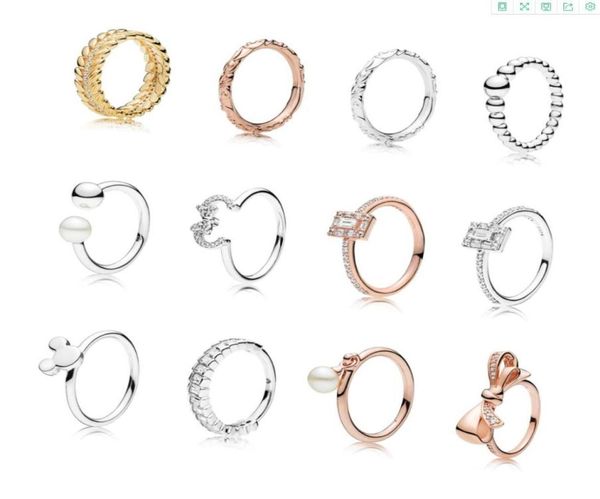 

2021 new style 925 sterling silver round shiny temperament classic wishing glitter ring ladies party high sense of original jewelr2614465