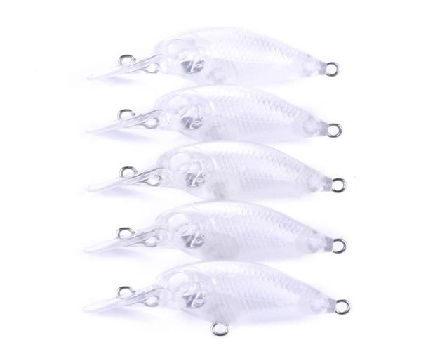 

100pcs blank nude baits crank pencil minnow bait unpainted lure bodies fishing bait6752982