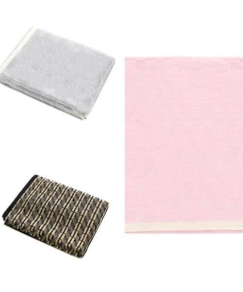 

2021 blankets swaddling clothes cotton knit bath towel wrap baby boy girl blanket 11090cm5284216
