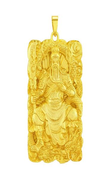 

pendant necklaces luxury 24k pure gold color for women men filled thick female birthday9147620, Silver