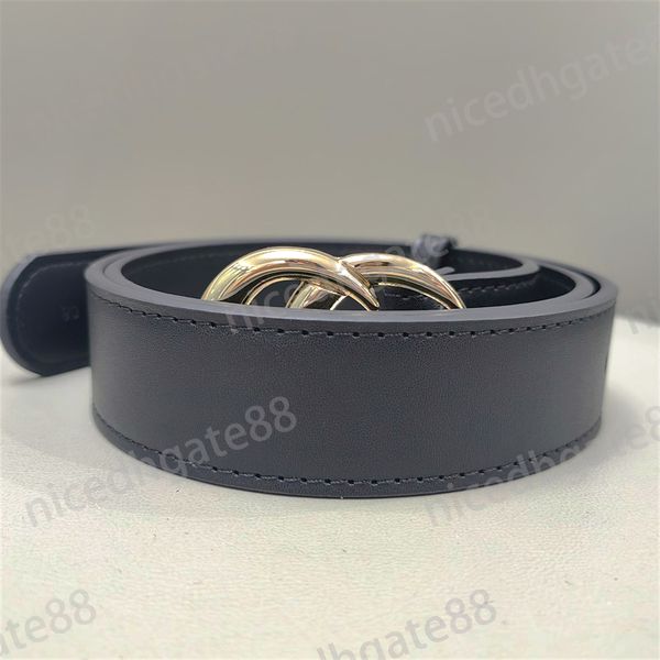 

classic men designer belt ceinture womens mens casual letter smooth buckle belts for woman cintura width cinturon 3.0cm 3.4cm 3.8cm fashion, Black;brown