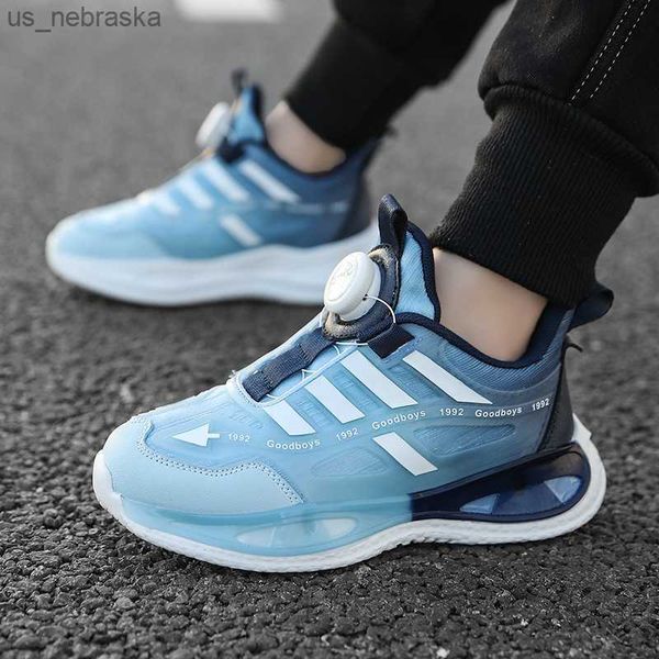 

athletic outdoor 2023 new kids sneakers fashion running shoes quick lacing outdoor sports shoes breathable low jogging shoes l230518, Black