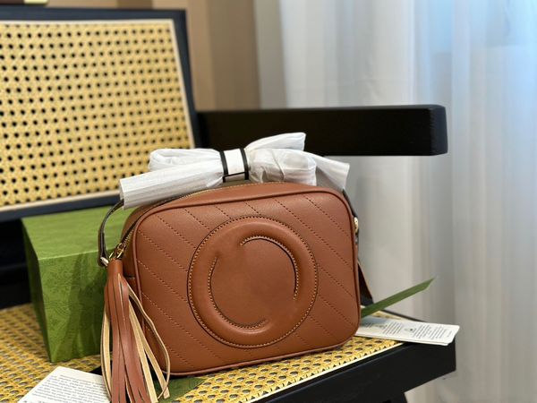 

trendy fashion bag women's shoulder bag crossbody bag brand bag tassel style genuine leather quality gift box