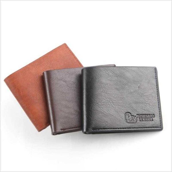 

pizhenbao direct supply mens wallet short running open mans, Red;black