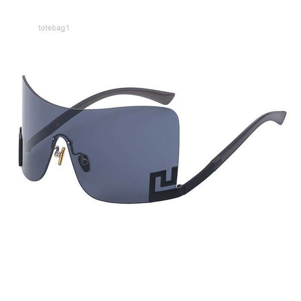 

kajila sunglasses women's uv resistant personality trend frameless 1 9l07, White;black