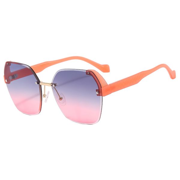 

women men designer sunglasses brand sunglasses for women new sunglasses women's rimless everything pair sunglasses sunshade glasses men, White;black