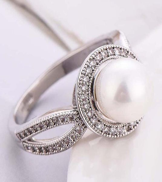 

large imitation pearl rings women fashion ring elegant wedding engagement jewelry drop z5l156 cluster2922681, Golden;silver