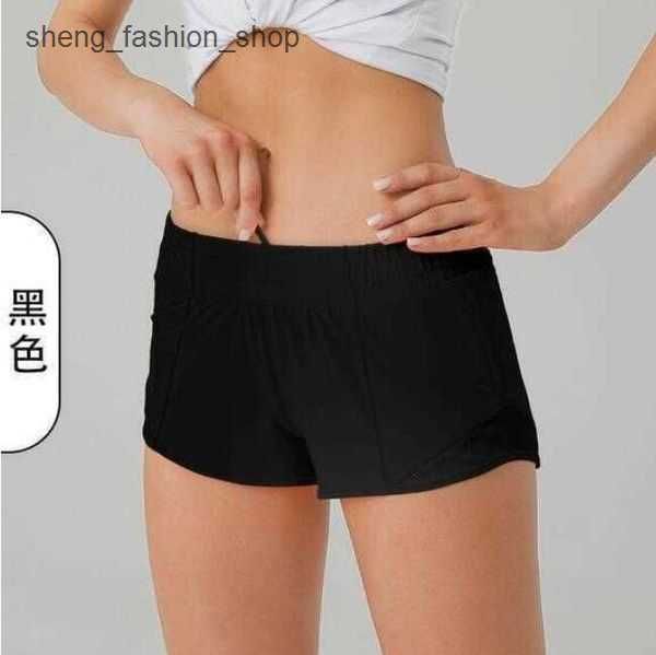 

lulus summer yoga y shorts breathable quick drying sports underwear womens pocket running fitness pants princess sportswear gym legging lu 5, White;black
