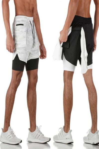 

fashionable men039s running shorts quickdrying mesh straight crop pants fitness sports tights6869099, Black;blue