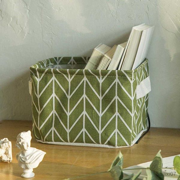 

basket storage box foldable deskunderwear cosmetic basket stationery container