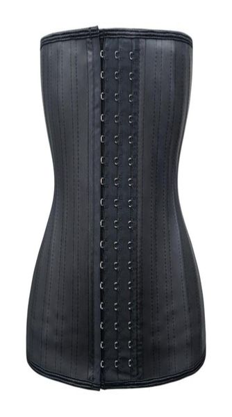 

25 steel bones waist trainer latex slim body shaper cincher corset slimming belt modeling strap shaper underwear slimming corset 24207102
