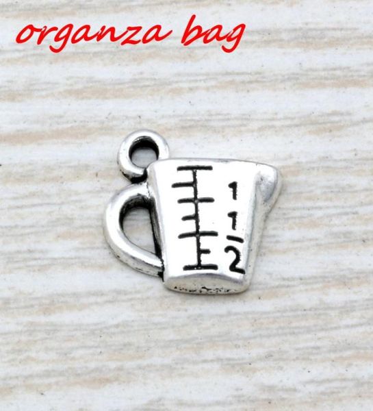 

mic 200pcs ancient silver zinc alloy measuring cup charm pendants 14x 135mm diy jewelry a1053395365, Bronze;silver