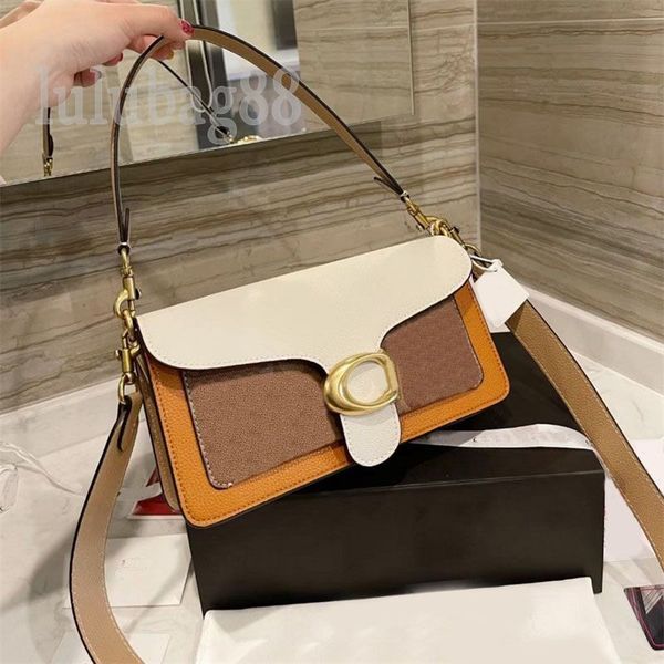 

durable tabby bag 26 luxurys handbag for women party stylish sling designer fashion trendy tiktok plated gold buckle shoulder bags shopping