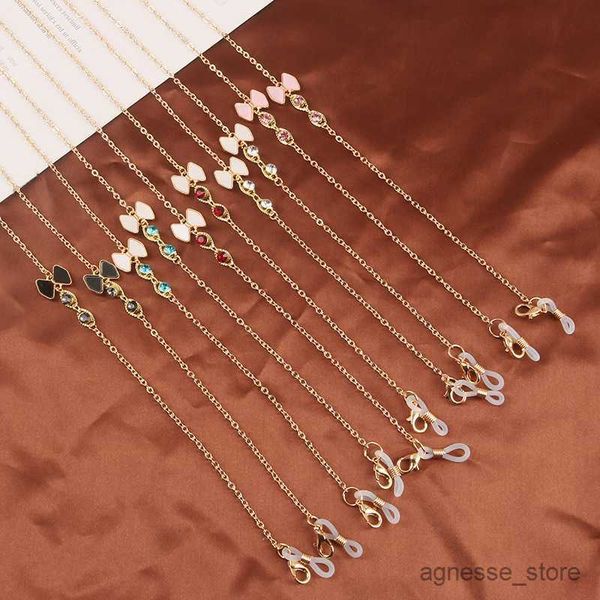 

eyeglasses chains fashion eyeglasses chain for women alloy mask lanyard bowknot pearl sunglasses holder strap neck cord eyewear chain jewelr