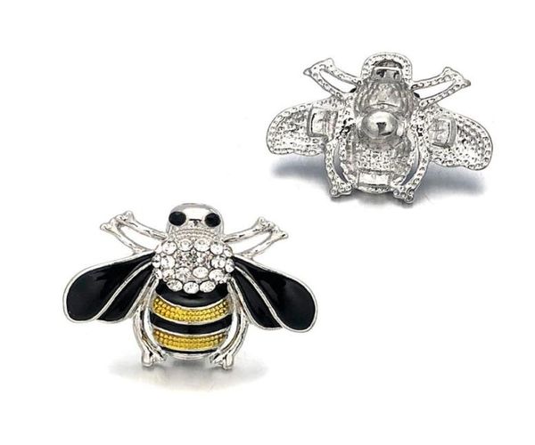 

bee component w319 crystal 18mm metal snap button for bracelet necklace interchangeable jewelry women accessorie findings1787806