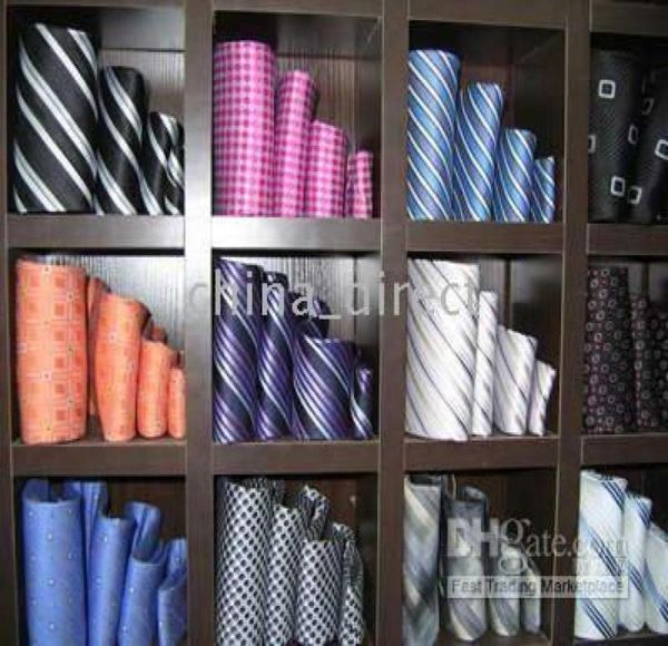 

mens silk tie necktie ties neck tie new with bag 28pcslot015438020, Blue;purple