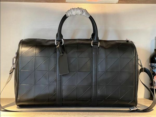 

new designer mens 50cm large travel luggage bag women totes handbag duffle bag diagonal courrier shoulder bags crossbody handbags 50cm
