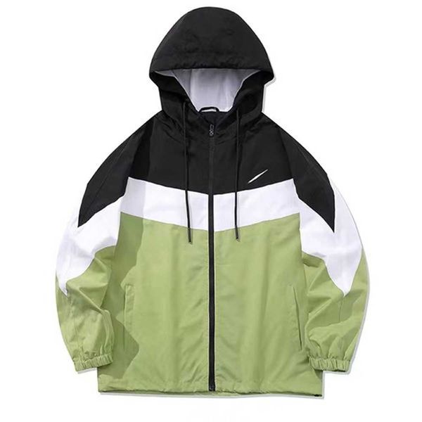 

mens jacket tech designers jackets charge coat sunscreen loose casual thin style sports n print hoodie gncd, Black;brown