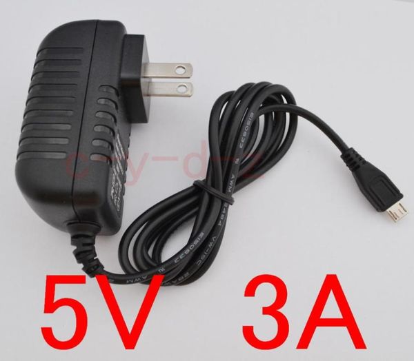 

10pcs 5v 3a micro usb acdc power adapter eu us au uk plug charger supply 5v3a for raspberry pi zero tablet pc other 1702558