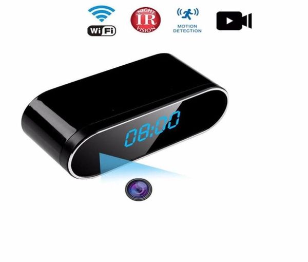 

mini wifi cameras 1080p hd clock cctv ip camera wifi control concealed ir night view alarm camcorder z10 digital video dv dvr3575103