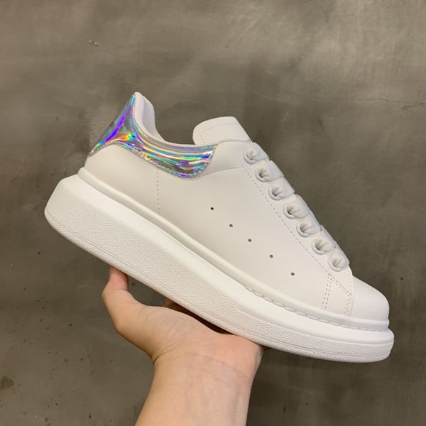 

designer men womens sneaker casual shoes leather sneakers stripes white shoe flat platform walking sports trainers 0529, Black