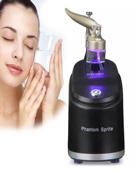 

pure oxygen water spray jet facial massage spa skin rejuvenation care peel machine whitening lighten wrinkles remo3217855, Black;white
