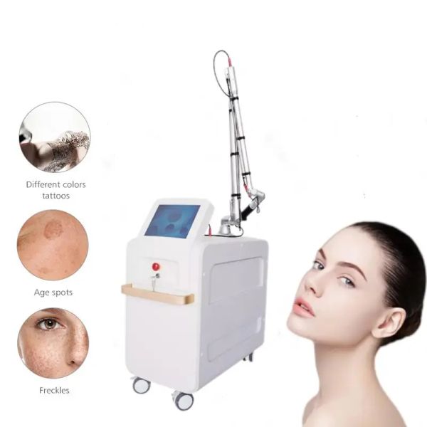 

2023 super picosecond laser 532nm 785nm 1064nm machine for tattoo removal freckle removal q switch nd yag laser