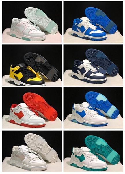 

out of office low-leather tennis shoes running shoe lightweight training footwears men women boys runners sneakers kingcaps store, Black
