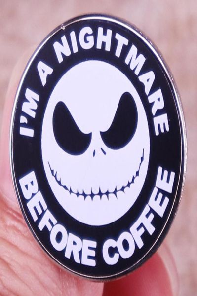 

the nightmare before christmas brooch coffee lapel pin clothing hat badge jewelry gift8826458, Blue