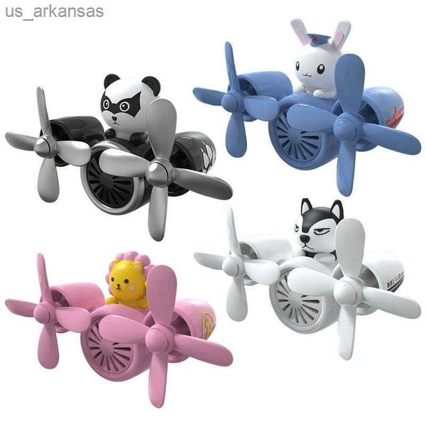 

car air freshener car air freshener cute animal pilot car diffuser rotating propeller creative anime rotating propeller outlet fragrance dif