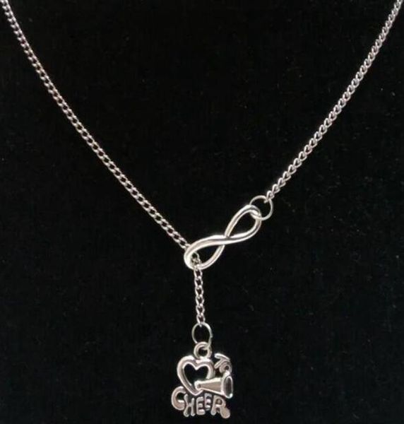 

lucky 8wish boneirish claddaghcheerleading cheers speaker heartmatryoshka russian doll charm sweater chain necklace diy women 7798415, Silver