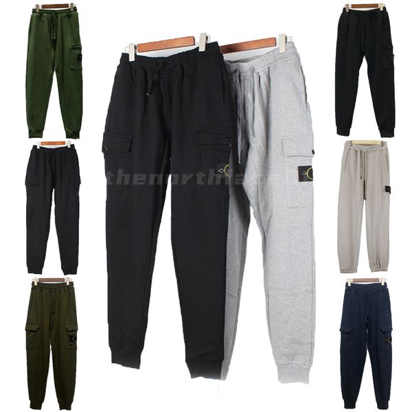 

mens designer pants fashion beam foot trousers solid color jogging pants size m-xxl, Black