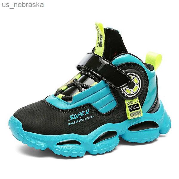 

athletic outdoor children sports shoes fashion basketball shoes for boy running shoes breathable outdoor kids shoes lightweight girl sneaker, Black