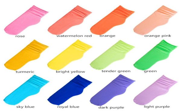

children039s socks fashion children039s socks spring and summer thin velvet solid color curling girls pile socks z20359948641064313, Pink;yellow