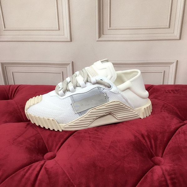 

2023 new luxury men womens fashion shoes lace-up flat platform designer sneaker black genuine leather 0529