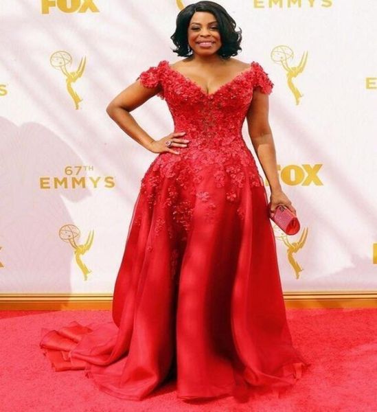 

2019 celebrity dresses offshoulder short sleeve zipper floorlength custom made satin lace evening dresses plus size special1489290, Black;red