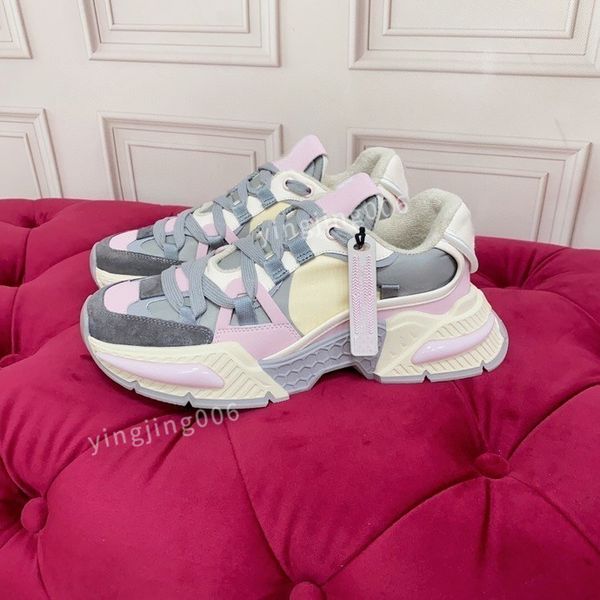 

new designer sneaker casual shoes leather sneakers embroidered stripes white shoes flat platform walking sports trainers, Black