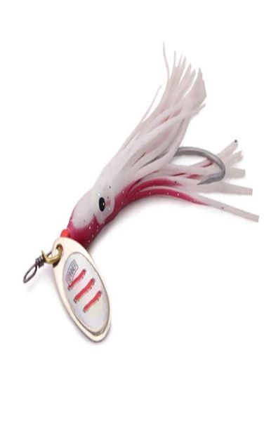 

whole 30pclot soft fishing lure spinner bait for fishing 8g8cm3487373
