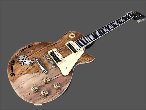 

electric guitar, rose xylophone neck, mahogany xylophone body, professional custom electric guitar