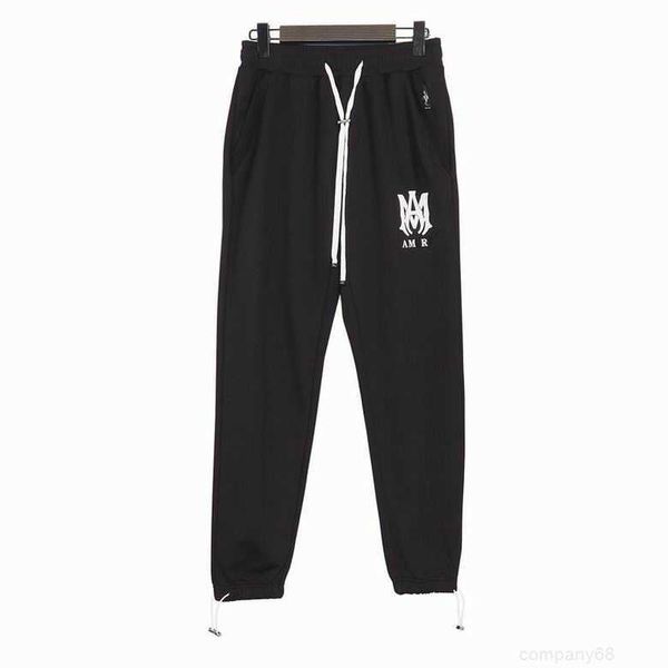 

men's pants 23ss mens spring summer cargo jogging core sweatpants black