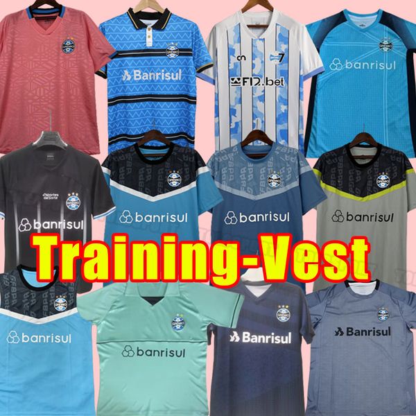 

23 24 gremio elkeson soccer jerseys d.costa guild giuliano 2023 2024 ramiro geromel luan maicon fernandinho men football shirts training ves, Black;yellow