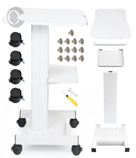 

professional salon trolley beauty stand iron trolley stand assembled styling pedestal for ultrasonic cavitation rf beauty machines2183203