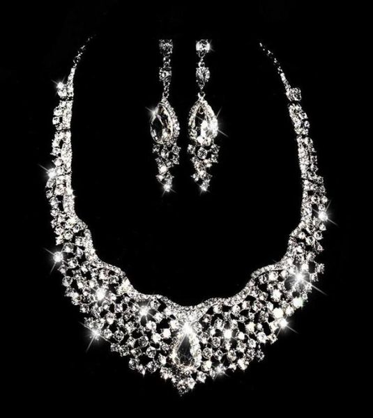 

new wedding jewelry the great gatsby bridal bridesmaid crystal bracelet set bridal jewelry pearls luxury bracelets necklace 4264986, White
