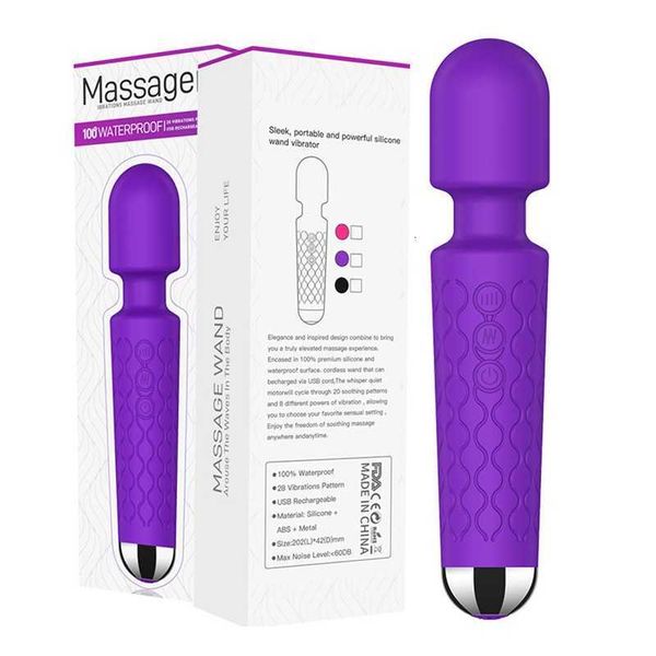 

toy massager powerful magic wand vibrators for women clitoris stimulator av stick g spot massager female masturbator toys woman shop