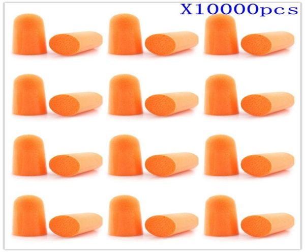 

healthy life 10000pcs orange ear plugs sound insulation protection earplugs antinoise sleeping for travel5286744